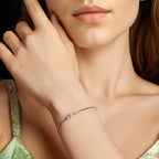 Two-Stone Twin Bracelet