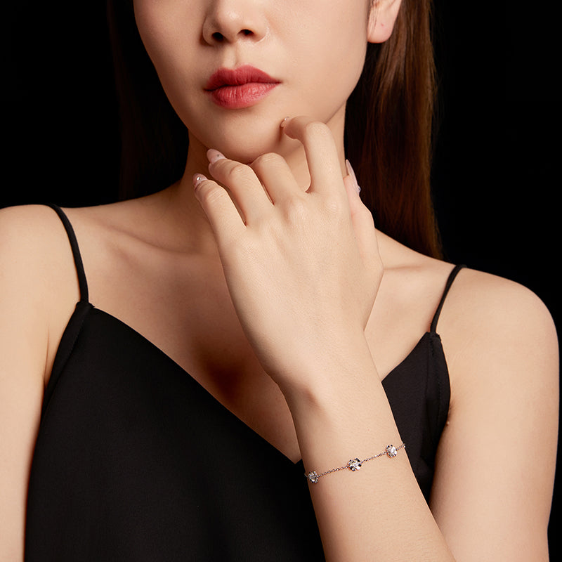 Five-Petal Flower Bracelet