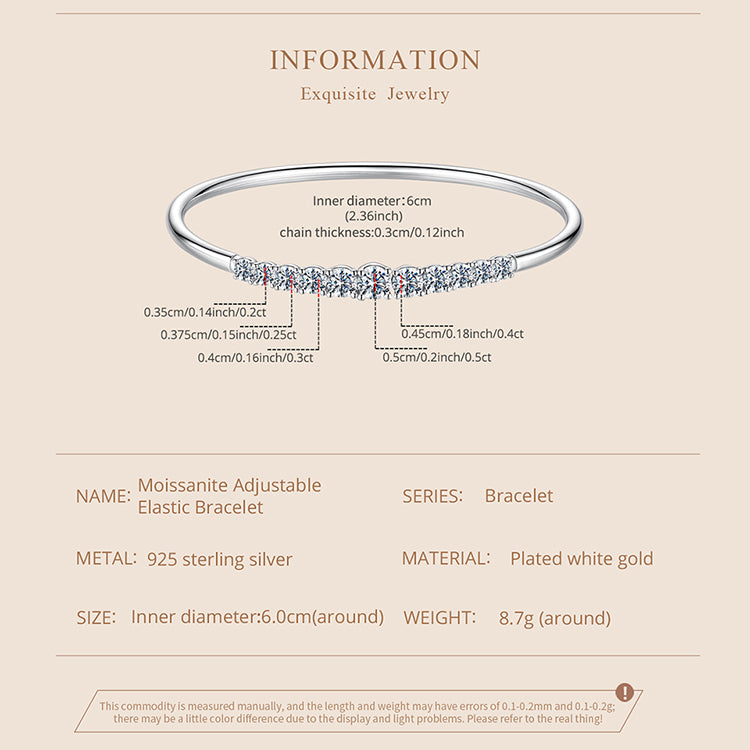 Graduated Pavé Bangle