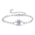Paperclip Solitaire Bracelet