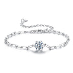 Paperclip Solitaire Bracelet