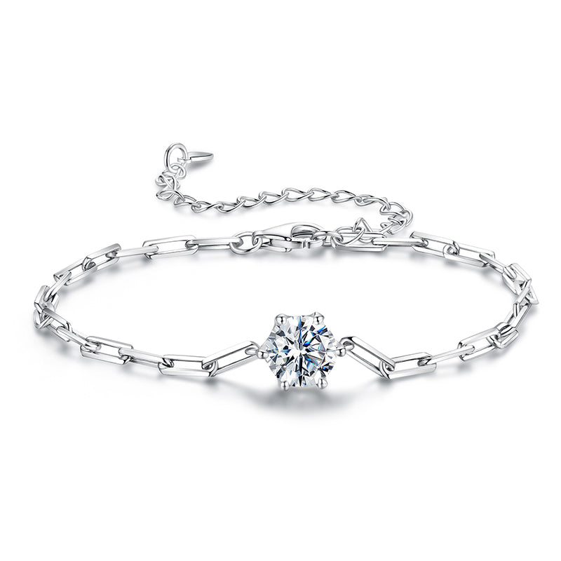 Paperclip Solitaire Bracelet