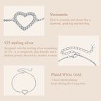 Open Heart Pavé Bracelet