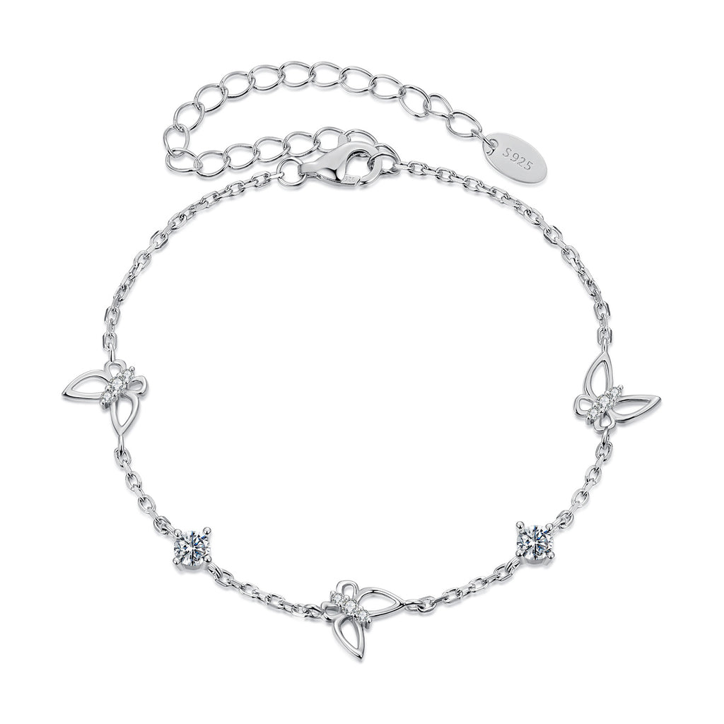 Butterfly Solitaire Bracelet