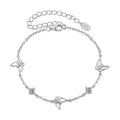 Butterfly Solitaire Bracelet