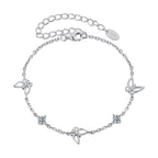 Butterfly Solitaire Bracelet