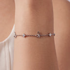 Butterfly Solitaire Bracelet