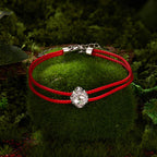 Woven Floral Rope Bracelet