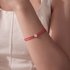 Woven Floral Rope Bracelet