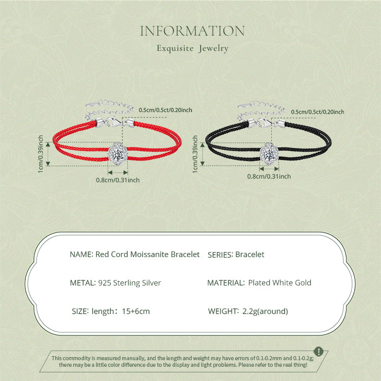 Woven Floral Rope Bracelet