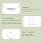 Pavé Bow Bracelet|BAMOER