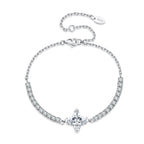 Lily Cut Center Bracelet