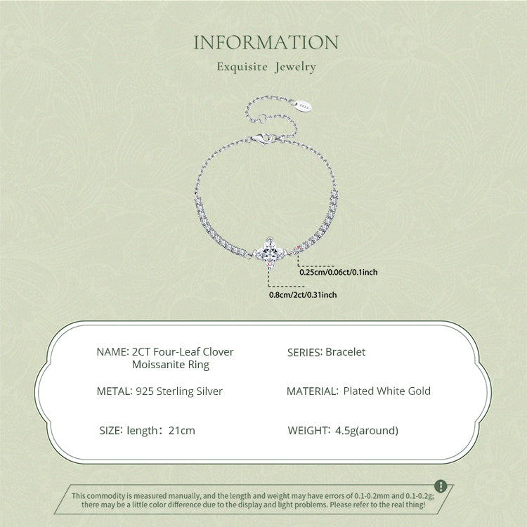Lily Cut Center Bracelet