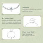 Lily Cut Center Bracelet