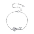 Moissanite Key Bracelet
