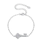 Moissanite Key Bracelet
