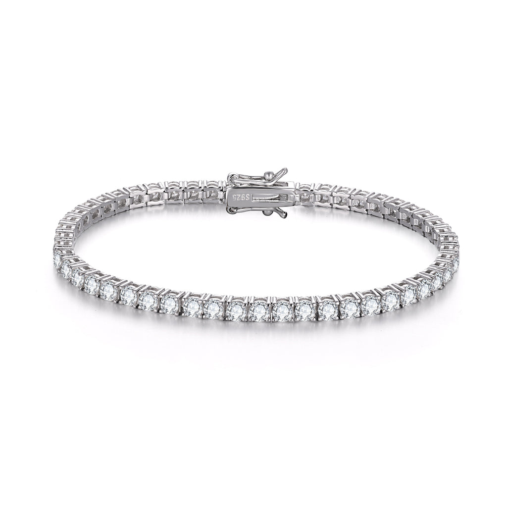 3MM Moissanite Tennis Bracelet