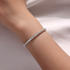 3MM Moissanite Tennis Bracelet
