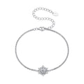 Snowflake Moissanite Bracelet