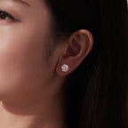 Classic 6-Prong Moissanite Studs