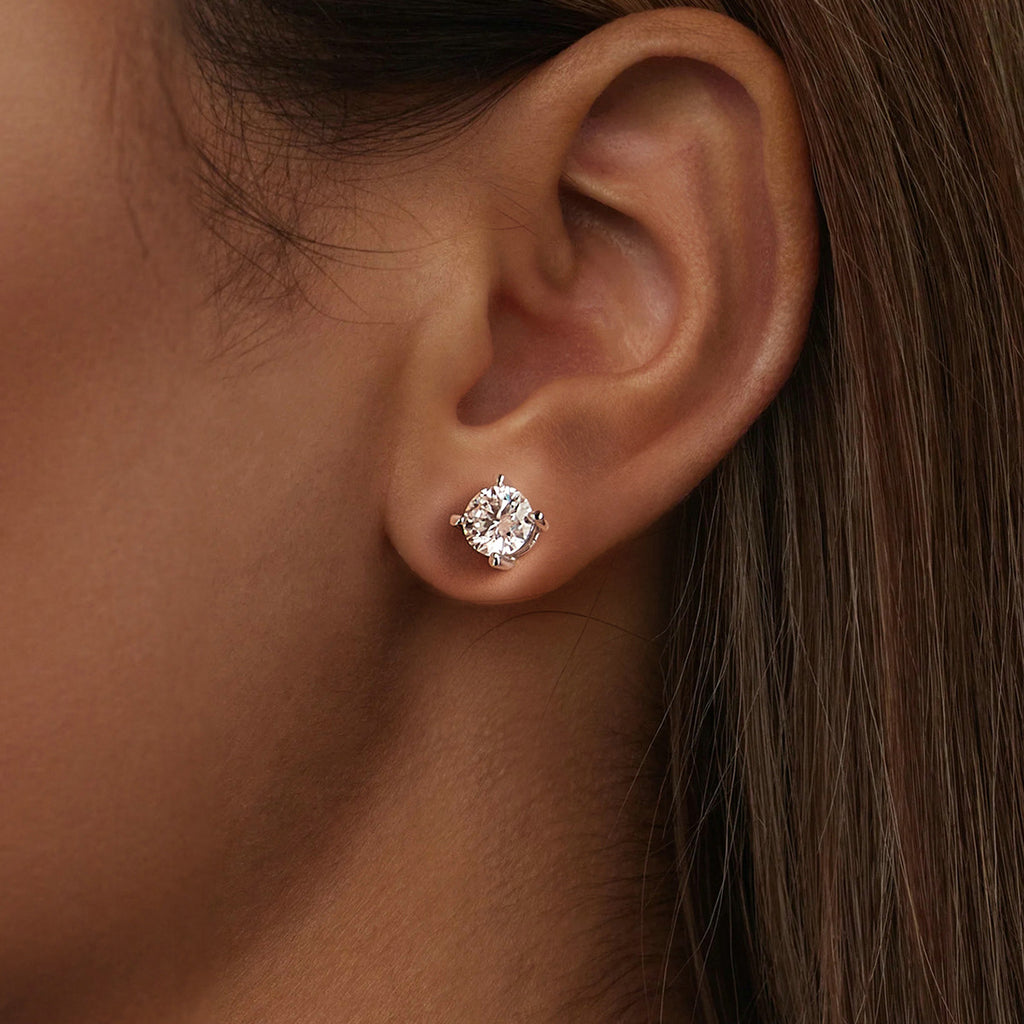 Classic Moissanite Studs
