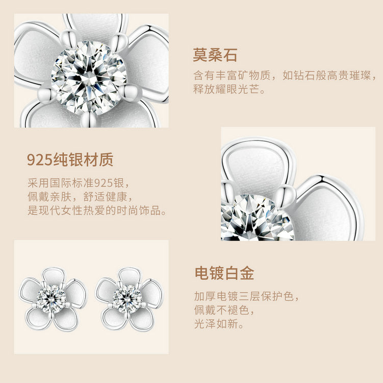 Dewdrop Flower Studs