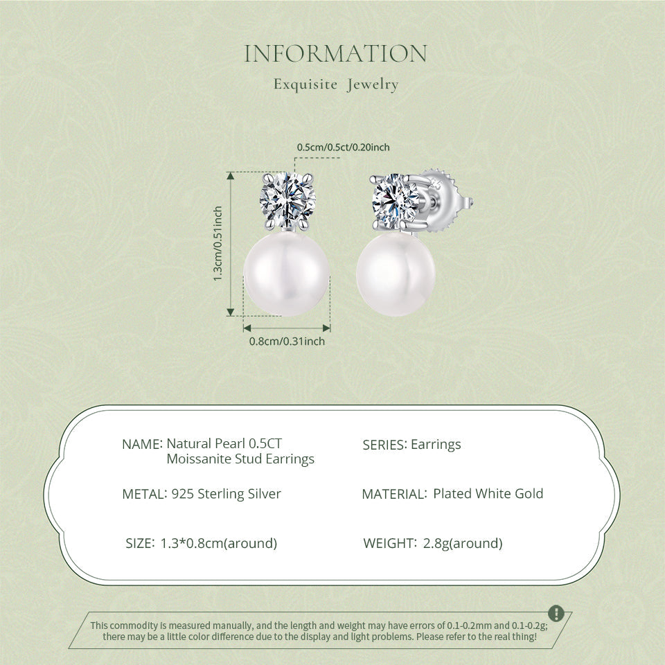 Timeless Pearl & Diamond Studs