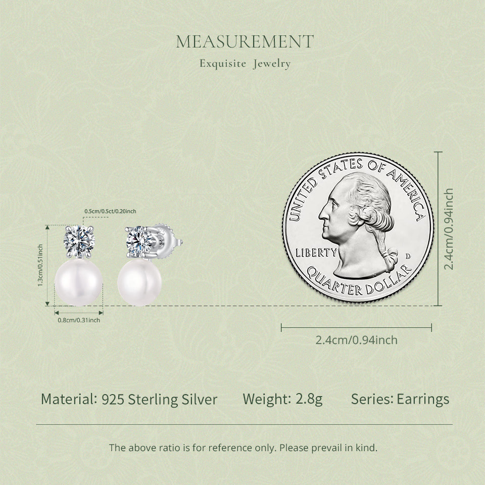 Timeless Pearl & Diamond Studs