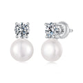 Timeless Pearl & Diamond Studs