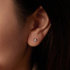 Aurora Brilliance Moissanite Stud Earrings