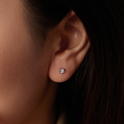 Aurora Brilliance Moissanite Stud Earrings