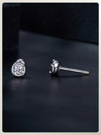 Aurora Brilliance Moissanite Stud Earrings