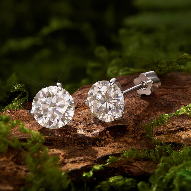 3-Prong Martini Studs