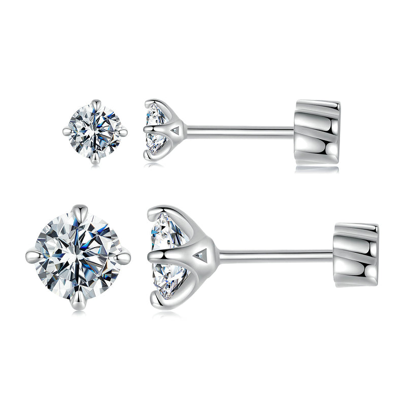 3-Prong Martini Studs