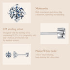 3-Prong Martini Studs