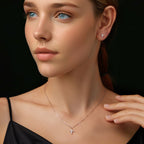 Pavé Cross Pendant Necklace