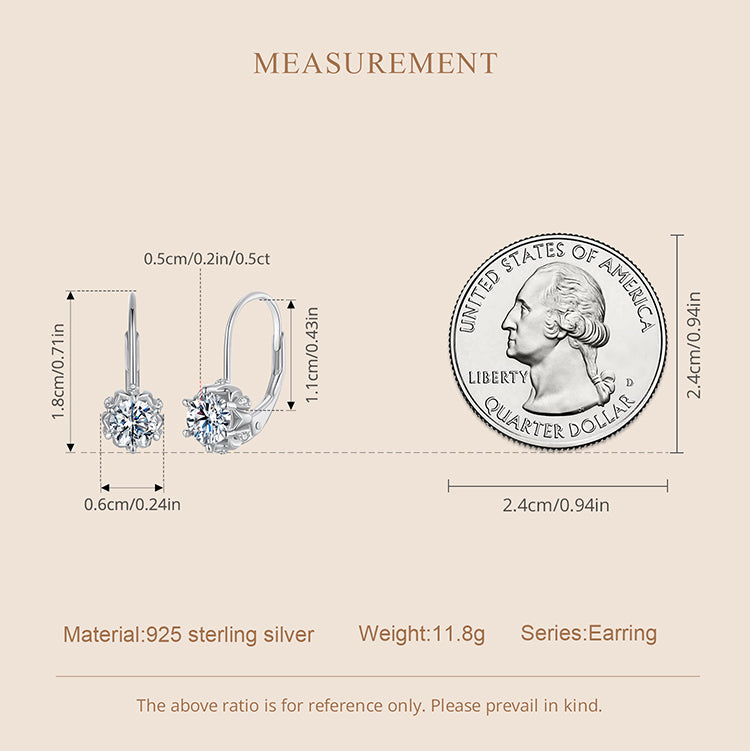 Aurora Lever-Back Earrings