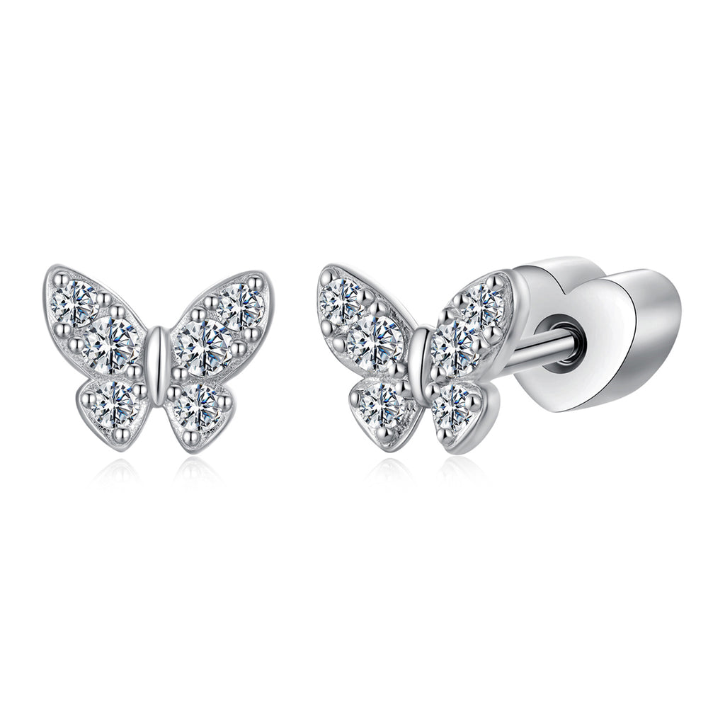 Aurora Tiny Butterfly Studs