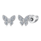 Aurora Tiny Butterfly Studs