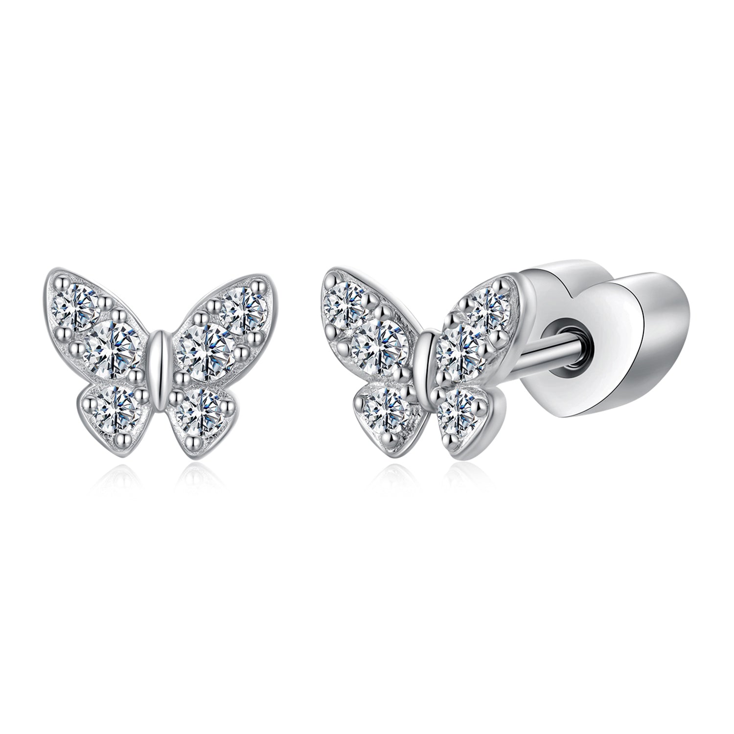 Aurora Tiny Butterfly Studs