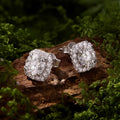 Vintage Halo Stud Earrings