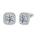 Vintage Halo Stud Earrings