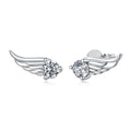 Celestial Moissanite Feathers|BAMOER