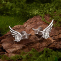 Celestial Moissanite Feathers