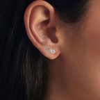 Celestial Moissanite Feathers