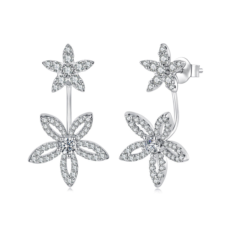 Aurora Floral Drop Studs