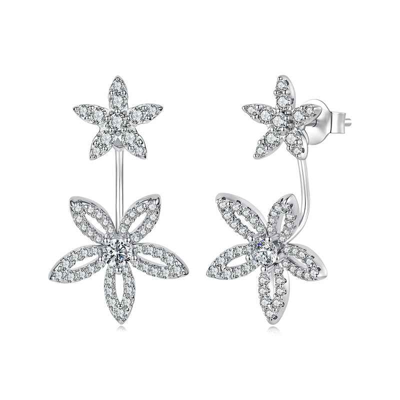 Aurora Floral Drop Studs