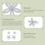 Aurora Floral Drop Studs