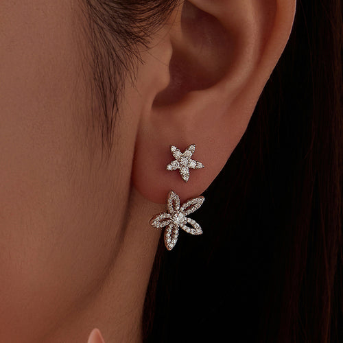 Aurora Floral Drop Studs