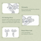 Bird Moissanite Stud Earrings